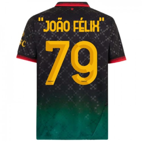 Nogometni Dresovi AC Milan Joao Felix 79 Četvrta 2024-25 Nogometni Dresovi AC Milan Joao Felix 79 Četvrta 2024-25
